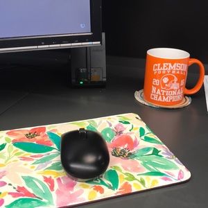 Anthropologie mousepad! Floral watercolor